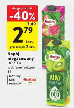 Intermarche Napój niegazowany Hortex wybrane rodzaje oferta