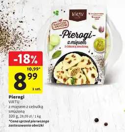 Intermarche Pierogi VIRTU z mięsem z cebulką smażoną oferta