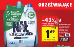 Intermarche Woda mineralna Nałęczowianka oferta