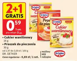 Intermarche Cukier wanilinowy Dr. Oetker oferta