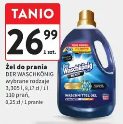 Intermarche Żel do prania Der Waschkönig Black oferta