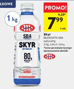 Intermarche Skyr MLEKOVITA SBA naturalny oferta