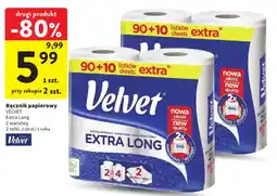 Intermarche Ręcznik papierowy Velvet Extra Long oferta