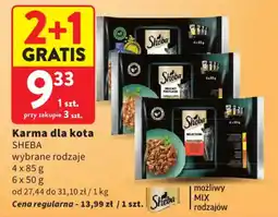 Intermarche Karma dla kota SHEBA wybrane rodzaje oferta