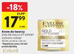 Intermarche Krem do twarzy EVELINE GOLD LIFT EXPERT oferta