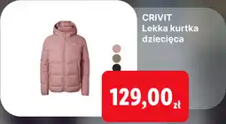 Lidl CRIVIT Lekka kurtka dziecięca oferta