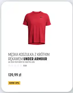 Martes Sport Męska koszulka z krótkim rękawem Under Armour UA Tech Textured SS oferta