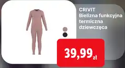 Lidl CRIVIT Bielizna funkcyjna termiczna dziewczęca oferta