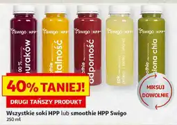 Auchan Soki HPP lub smoothie HPP Swigo oferta