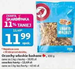 Auchan Orzechy włoskie łuskane Auchan oferta