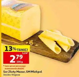 Auchan Ser Złoty Mazur, SM Mlekpol oferta