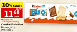 Auchan Ciastka Kinder Duo Ferrero oferta