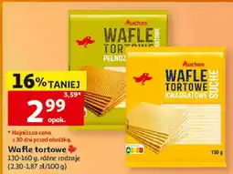 Auchan Wafle tortowe Auchan oferta