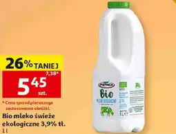 Auchan Piątnica Bio mleko świeże ekologiczne 3,9% tł oferta