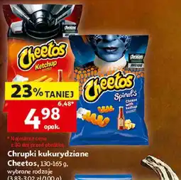 Auchan Chrupki kukurydziane Cheetos oferta