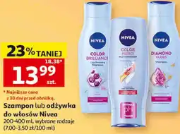 Auchan Szampon lub odżywka do włosów Nivea oferta