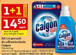 Auchan Żel lub proszek do odkamieniania Calgon oferta