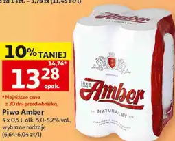 Auchan Piwo Amber oferta