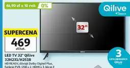 Auchan LED TV 32 Qilive 32H231/H251B oferta