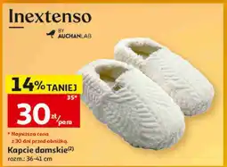 Auchan Kapcie damskie Inextenso by AUCHANLAB oferta