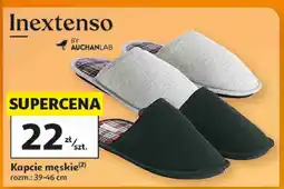 Auchan Kapcie męskie Inextenso by AUCHANLAB oferta