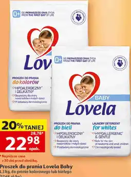 Auchan Proszek do prania Lovela Baby oferta