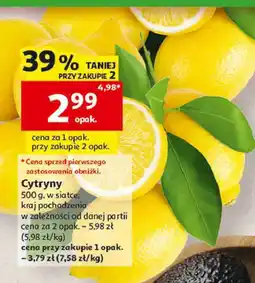 Auchan Cytryny w siatce oferta