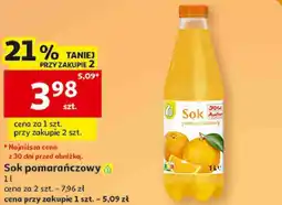 Auchan Sok pomarańczowy Auchan oferta