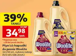 Auchan Płyn lub kapsułki do prania Woolite oferta