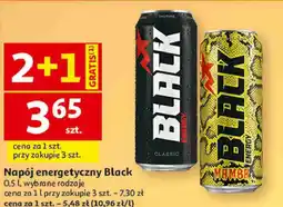 Auchan Napój energetyczny Black oferta