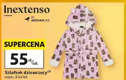 Auchan Szlafrok dziewczęcy Inextenso by AUCHANLAB oferta
