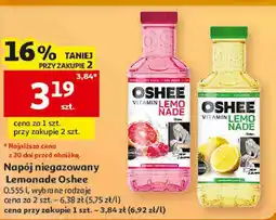 Auchan Napój niegazowany Lemonade Oshee oferta