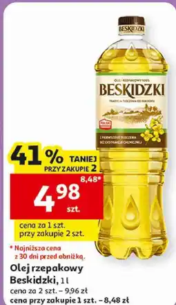 Auchan Olej rzepakowy Beskidzki oferta