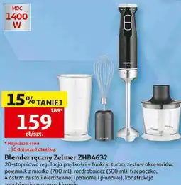 Auchan Blender ręczny Zelmer ZHB4632 oferta