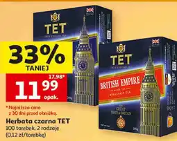 Auchan Herbata czarna TET oferta