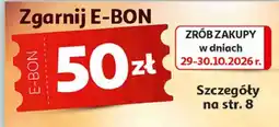 Auchan E-bon Auchan 50 zł za zakupy oferta