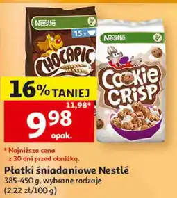 Auchan Płatki śniadaniowe Nestlé oferta