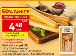 Auchan Parówki z szynki Auchan oferta