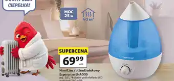 Nawilżacz ultradźwiękowy Esperanza EHA005