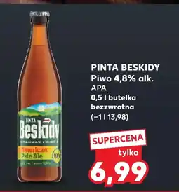 Kaufland Piwo Pinta oferta