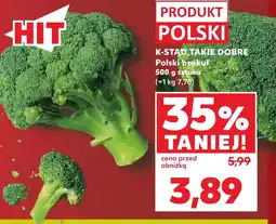Kaufland Brokuł K-Stąd Takie Dobre oferta