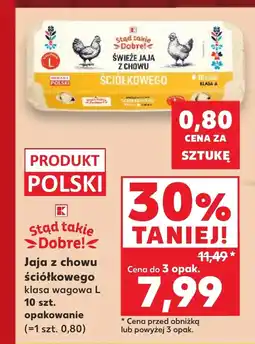 Kaufland Jaja K-Stąd Takie Dobre oferta