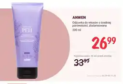 Rossmann Odżywka do włosów o średniej porowatości zbalansowana Anwen oferta