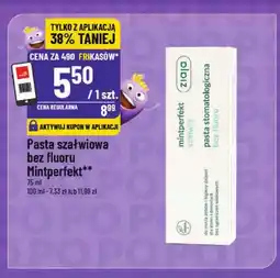 Polomarket Pasta szałwiowa bez fluoru Mintperfekt Ziaja oferta