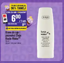 Polomarket Krem do rąk i paznokci Ziaja Kozie Mleko oferta