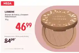 Rossmann Bronzer do twarzy z kwasem hialuronowym Lumene oferta