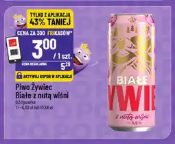 Polomarket Piwo Żywiec Białe z nutą wiśni oferta