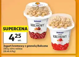 Auchan Jogurt Bakoma oferta