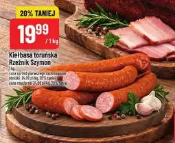 Polomarket Kiełbasa toruńska Rzeźnik Szymon oferta