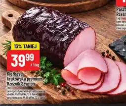 Polomarket Kiełbasa krakowska premium Rzeźnik Szymon oferta